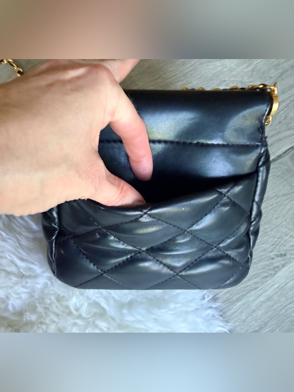 FULL SET NIB Chanel MAKEUP Black Mini Bucket Charms on Chain Handbag NEW - Picture 9 of 15